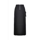 Darkinlove Women's Punk Sexy Slit Irregular Long Skirts