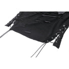 Darkinlove Women's Punk Stand Collar Ripped Vest