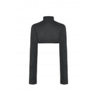 Darkinlove Women's Punk Stand Collar Studded Cape