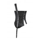 Darkinlove Women's Punk Straps Diagonal Zipper Faux Leather Vest