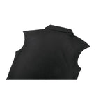 Darkinlove Women's Punk Studded Lace-up Turn-down Collar Sleeveless Top