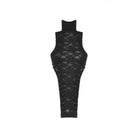 Darkinlove Women's Punk Turtleneck Strappy Ripped Bodysuit