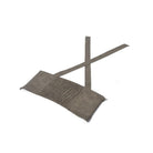 Darkinlove Women's Steampunk Irregular Buckle-up Underbust Corset with Detachable Pocket