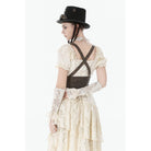 Darkinlove Women's Steampunk Lace Layered Arm Sleeves