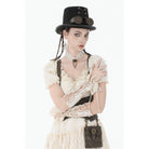 Darkinlove Women's Steampunk Lace Layered Arm Sleeves