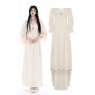 Darkinlove Women's Steampunk Off Shoulder High-low Dress