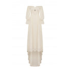 Darkinlove Women's Steampunk Off Shoulder High-low Dress