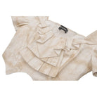 Darkinlove Women's Steampunk Ruffles Tie-Dye Crop Top