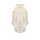 Darkinlove Women's Stempunk Lace Ruffled Layered High Low Skirt