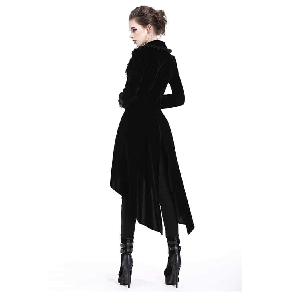 Darkinlove Women's Vintage Goth Tail Coat