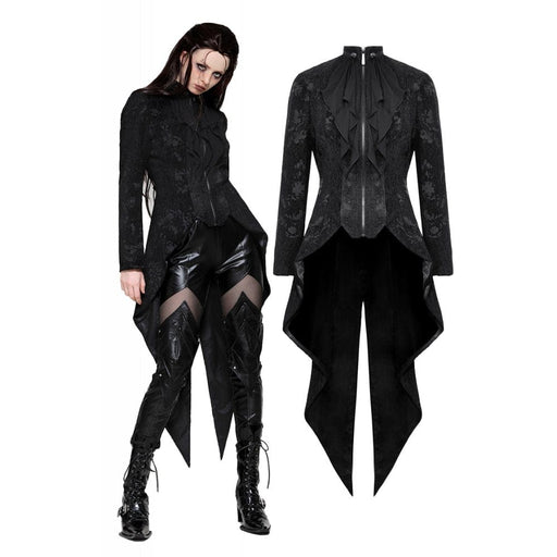 Darkinlove Women's Vintage Gothic Swallow-tailed Jacket