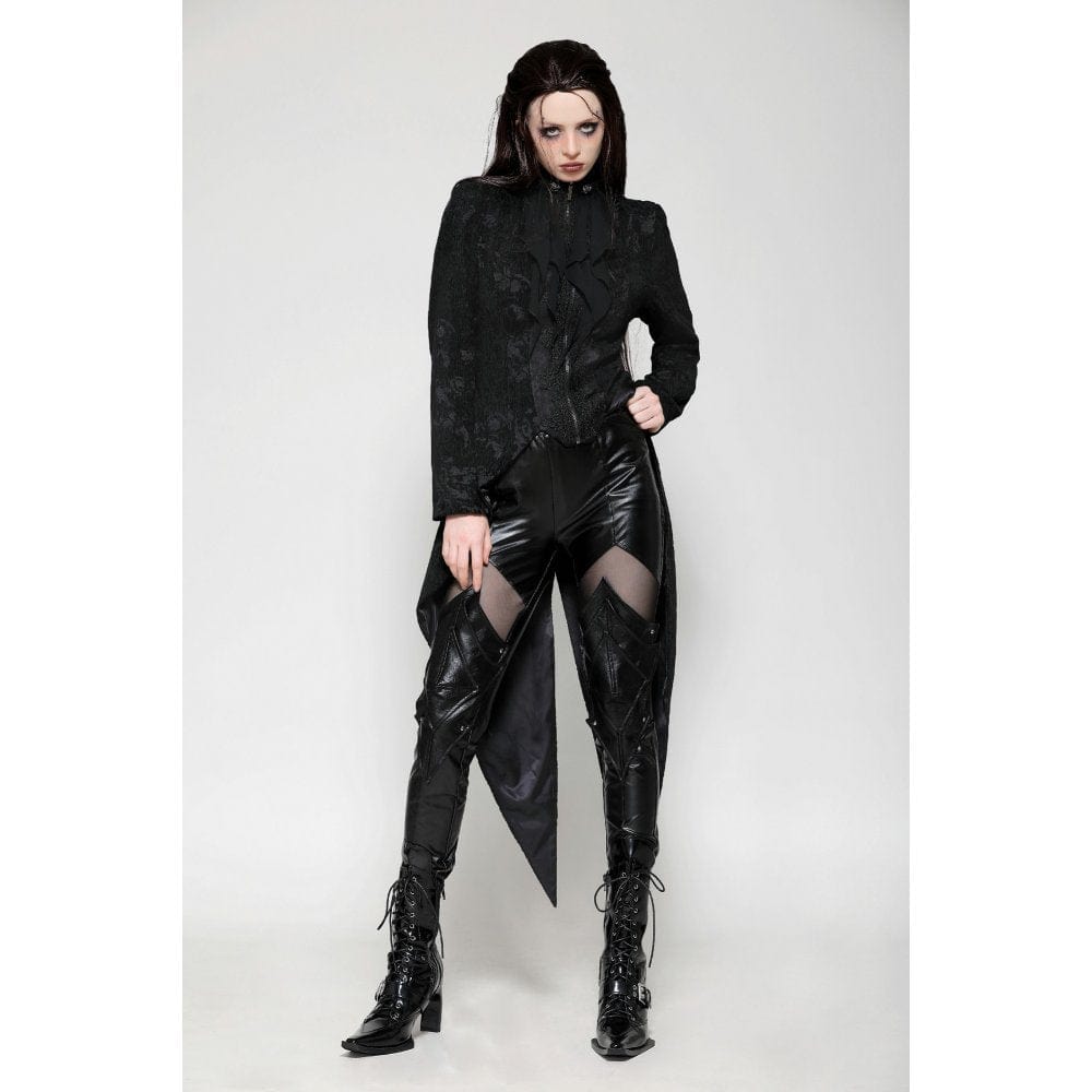 Darkinlove Women's Vintage Gothic Swallow-tailed Jacket