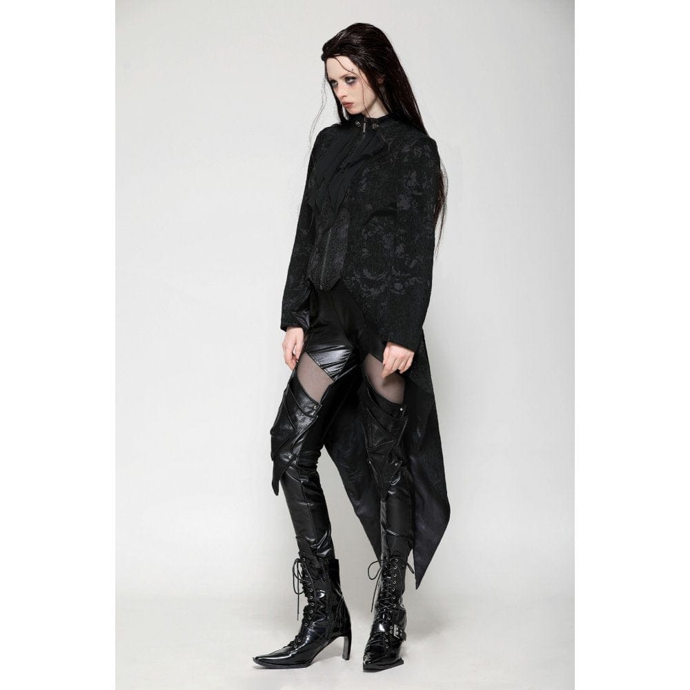 Darkinlove Women's Vintage Gothic Swallow-tailed Jacket