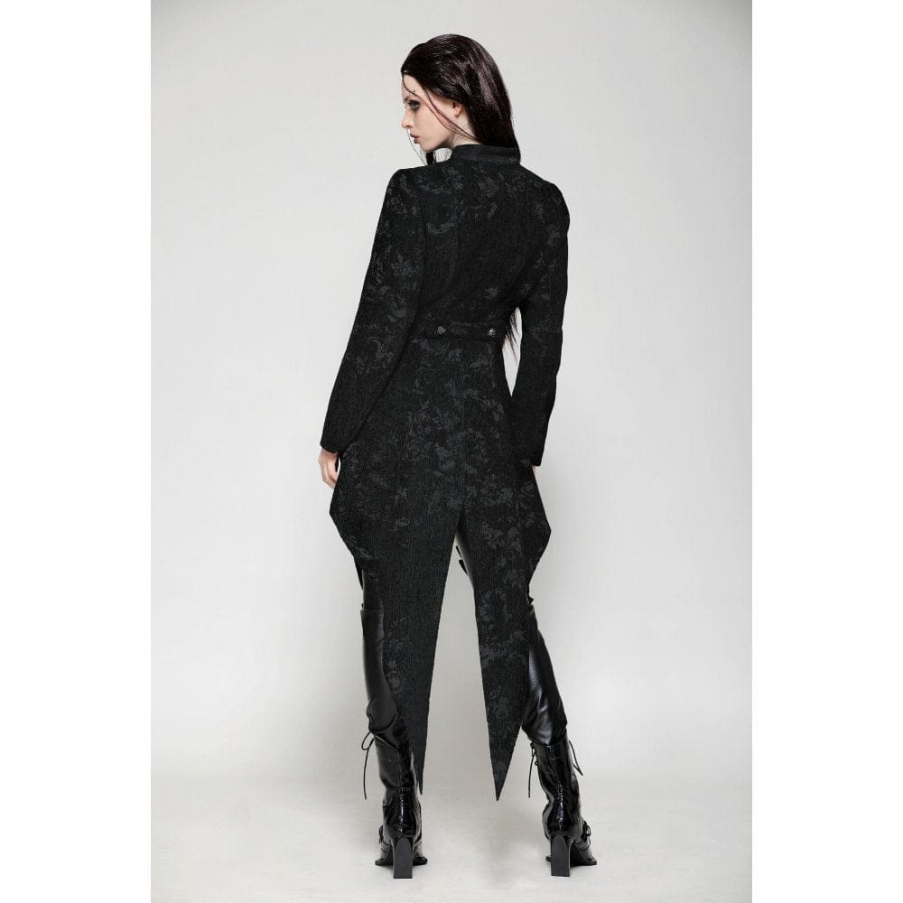 Darkinlove Women's Vintage Gothic Swallow-tailed Jacket