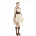 Darkinlove Women's Vintage Lace Multi-layered Dresses