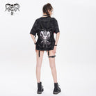 DEVIL FASHION Devil Fashion Lilimar Pattern Bag with Horns
