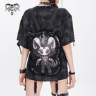 DEVIL FASHION Devil Fashion Lilimar Pattern Bag with Horns