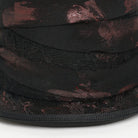 DEVIL FASHION Men's Gothic Bandage-Wrapped Streamers Top Hat Black