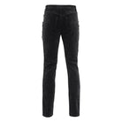 DEVIL FASHION Men's Gothic Chain Crochet Trousers