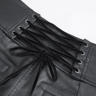 DEVIL FASHION Men's Gothic High-waisted Chain Pants