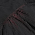 DEVIL FASHION Men's Gothic Ruffled Stand Collar Plunging Shirt