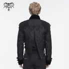 DEVIL FASHION Men's Gothic Tassels Swallow-tailed Jacket