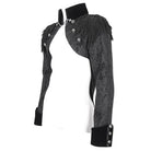 DEVIL FASHION Men's Gothic Tassels Swallow-tailed Jacket