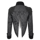 DEVIL FASHION Men's Gothic Tassels Swallow-tailed Jacket