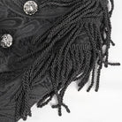 DEVIL FASHION Men's Gothic Tassels Swallow-tailed Jacket