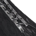 DEVIL FASHION Men's Punk Asymmetric Chained Hooded Tank Top