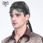 DEVIL FASHION Men's Punk Gear Lace-up Beanie