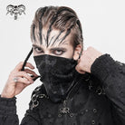DEVIL FASHION Men's Punk Printed Mask Scarf