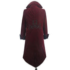 DEVIL FASHION Men's Standup Collar Vintage Tailcoat