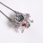 DEVIL FASHION Women's Cyberpunk Alien-Core Crying Robot Necklace