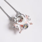 DEVIL FASHION Women's Cyberpunk Weird Alien-Core Crying Robot Necklace