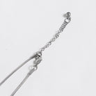 DEVIL FASHION Women's Cyberpunk Weird Alien-Core Crying Robot Necklace