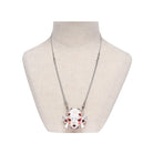 DEVIL FASHION Women's Cyberpunk Weird Alien-Core Crying Robot Necklace