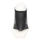 DEVIL FASHION Women's Gothic Beaded Tassels Mask