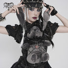 DEVIL FASHION Women's Gothic Chained Rabbit Doll