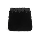 DEVIL FASHION Women's Gothic Floral Embroidered Beaded Bag