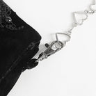 DEVIL FASHION Women's Gothic Floral Embroidered Beaded Bag