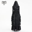 DEVIL FASHION Women's Gothic Lace Batwing Sleeved Jacket with Hood