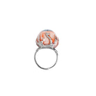 DEVIL FASHION Women's Punk Blue Eyeball Ring