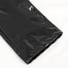 DEVIL FASHION Women's Punk Cutout Lace-up Patent Leather Pants