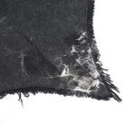 DEVIL FASHION Women's Punk Eyelets Rings Raw Edge Irregular Hem Skirt
