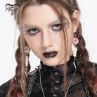 DEVIL FASHION Women's Punk Fishtail Eyeball Earrings