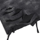 DEVIL FASHION Women's Punk Lilimar Printed Ripped T-shirt