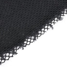 DEVIL FASHION Women's Punk Mesh Eyelets Ruffled Flared Pants