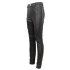 DEVIL FASHION Women's Punk Multi-buckle Splice Pants