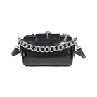 DEVIL FASHION Women's Punk Skull Rivets Chain Bag